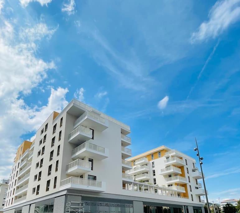 Logement Moderne Luxueux Parking Ac Cote De La Mer Nice Bagian luar foto