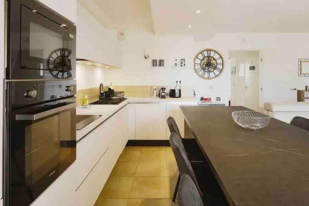 Logement Moderne Luxueux Parking Ac Cote De La Mer Nice Bagian luar foto