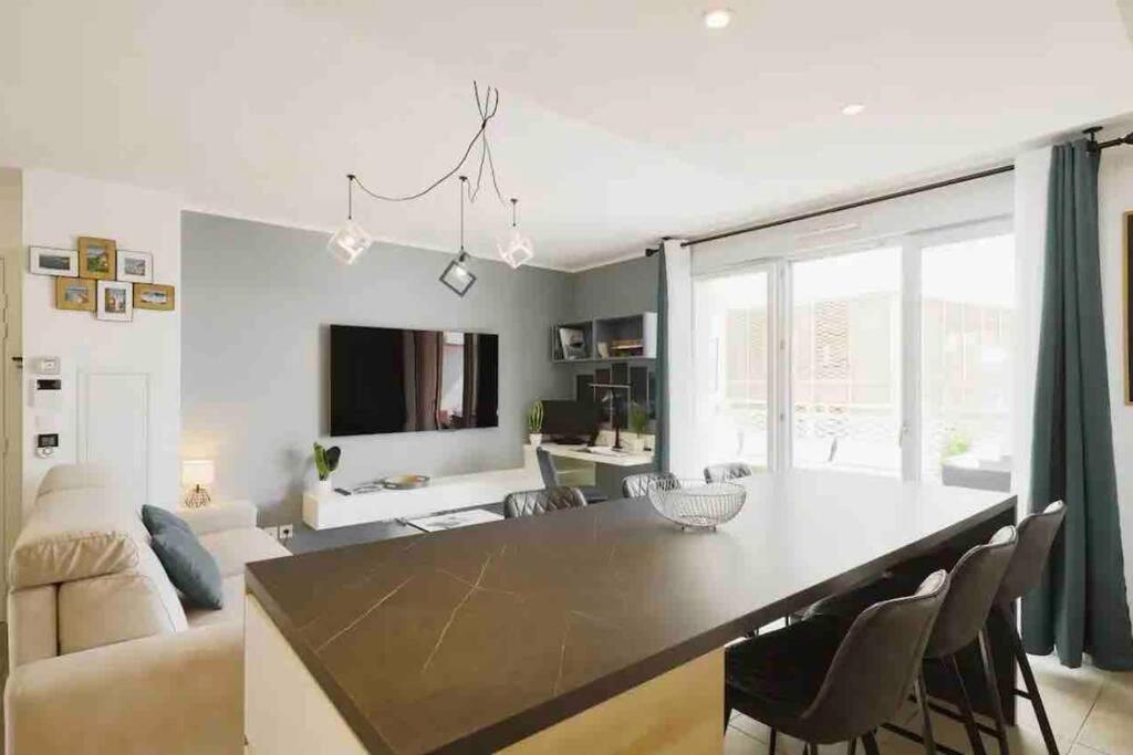 Logement Moderne Luxueux Parking Ac Cote De La Mer Nice Bagian luar foto
