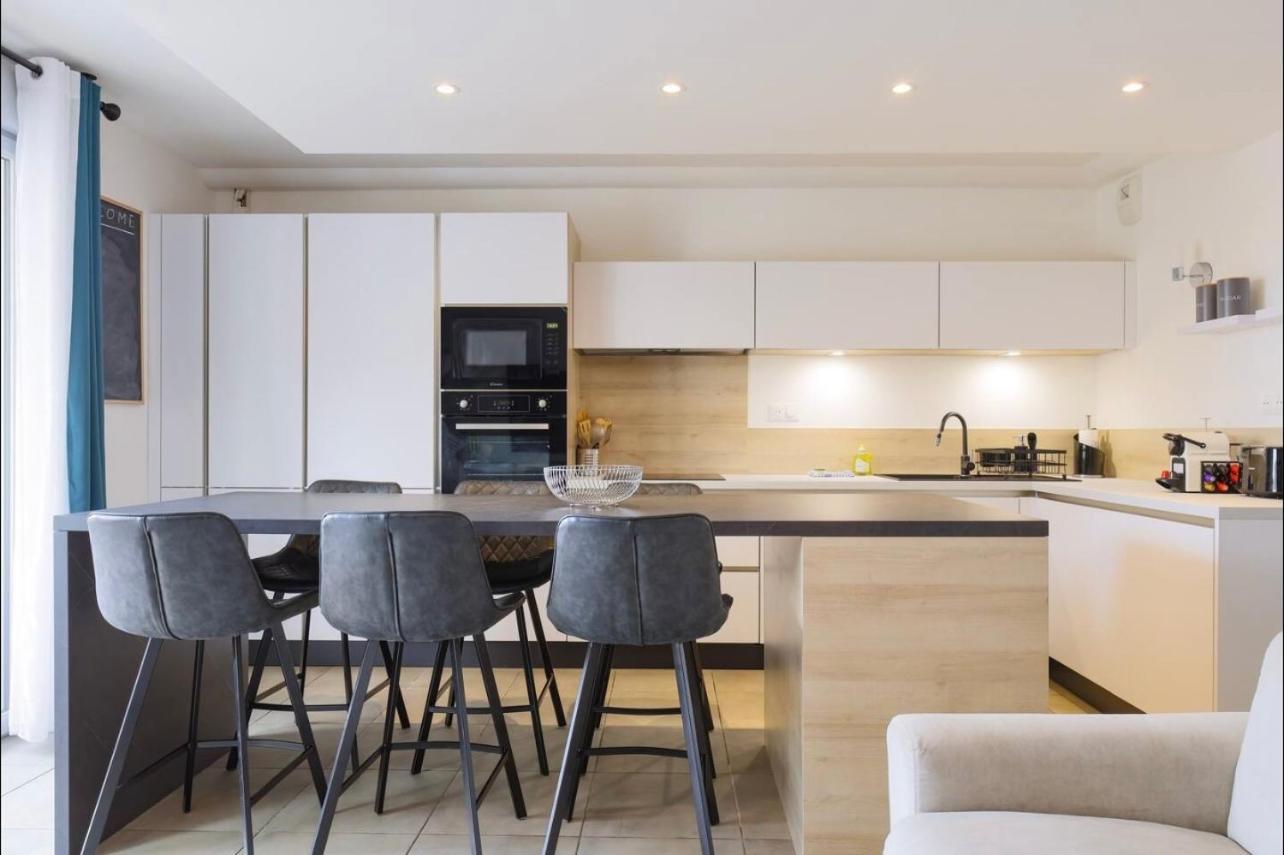 Logement Moderne Luxueux Parking Ac Cote De La Mer Nice Bagian luar foto