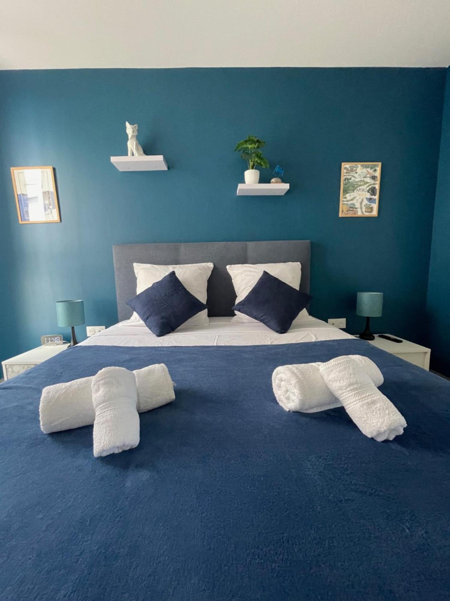 Logement Moderne Luxueux Parking Ac Cote De La Mer Nice Bagian luar foto